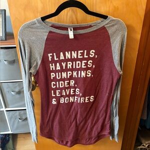 Perfect fall shirt!